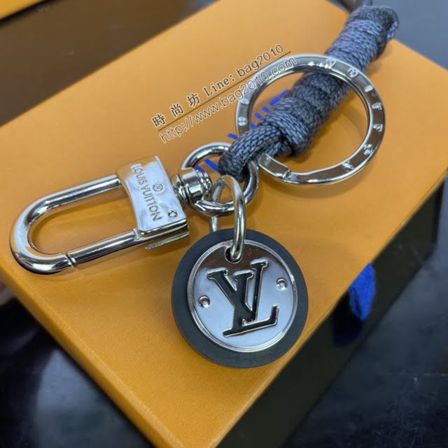 LOUIS VUITTON專櫃新款包包 路易威登LEATHER ROPE鑰匙扣 LV繩結包飾 M67224  ydh4059